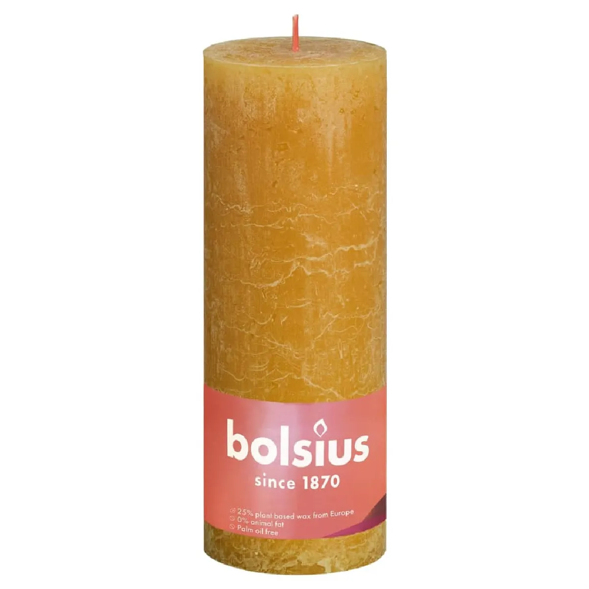 Bolsius Bougies pilier Jaune nid d'abeilles