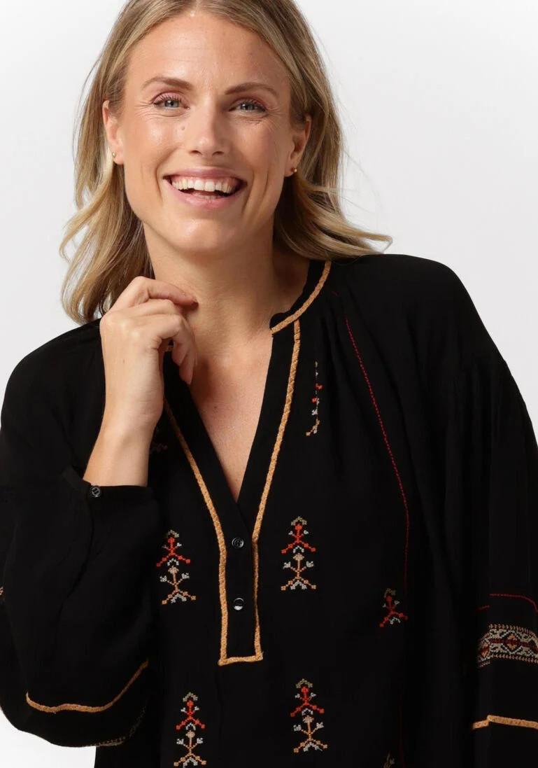 VANESSA BRUNO zwarte vanessa bruno blouse nipoa blouse