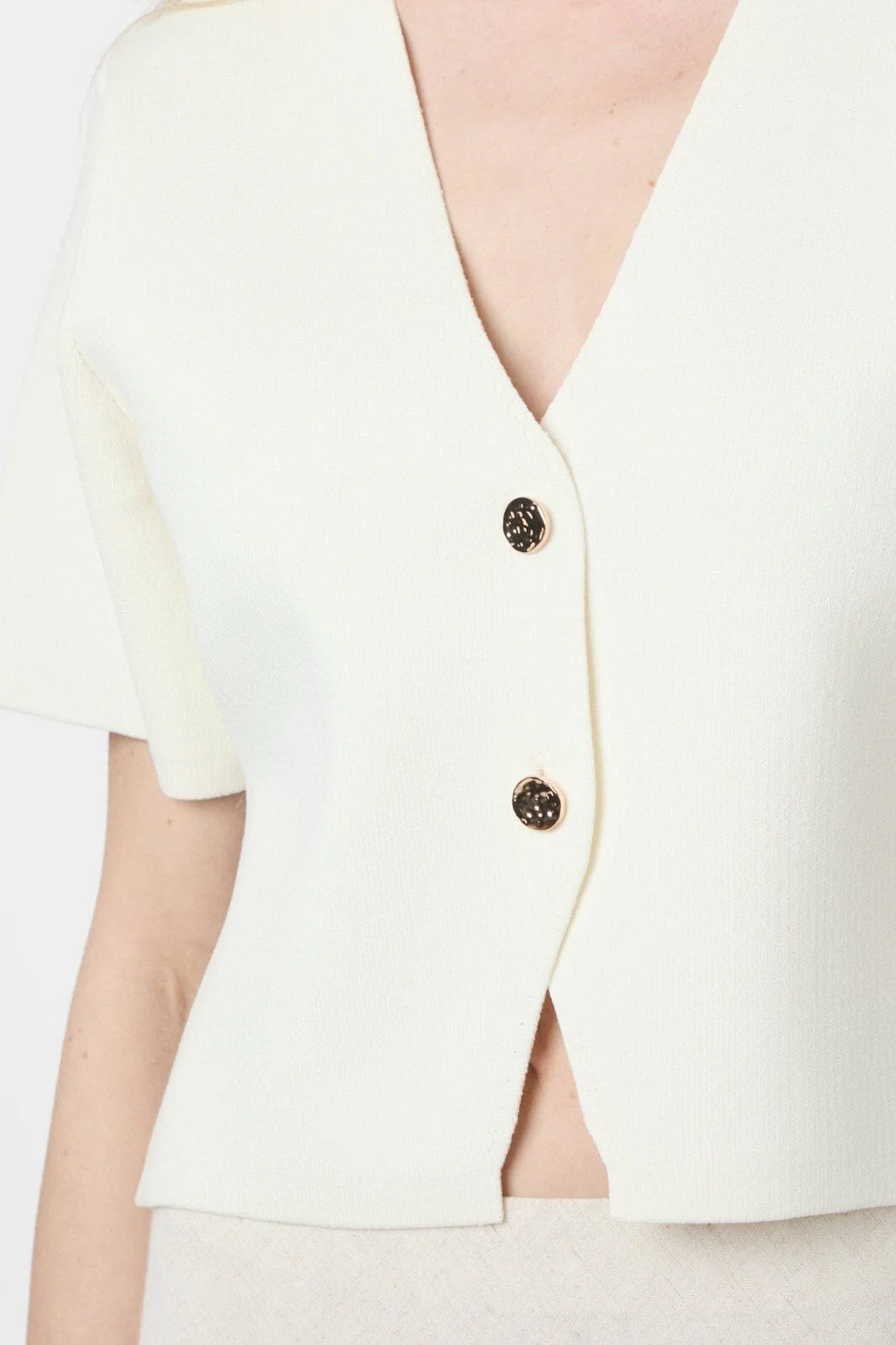 Neo Noir Setta Knit Blouse 165628