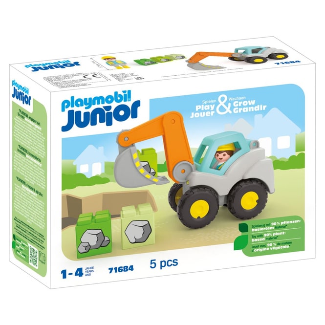 PLAYMOBIL®71684 - Schaufelbagger- Playmobil Junior