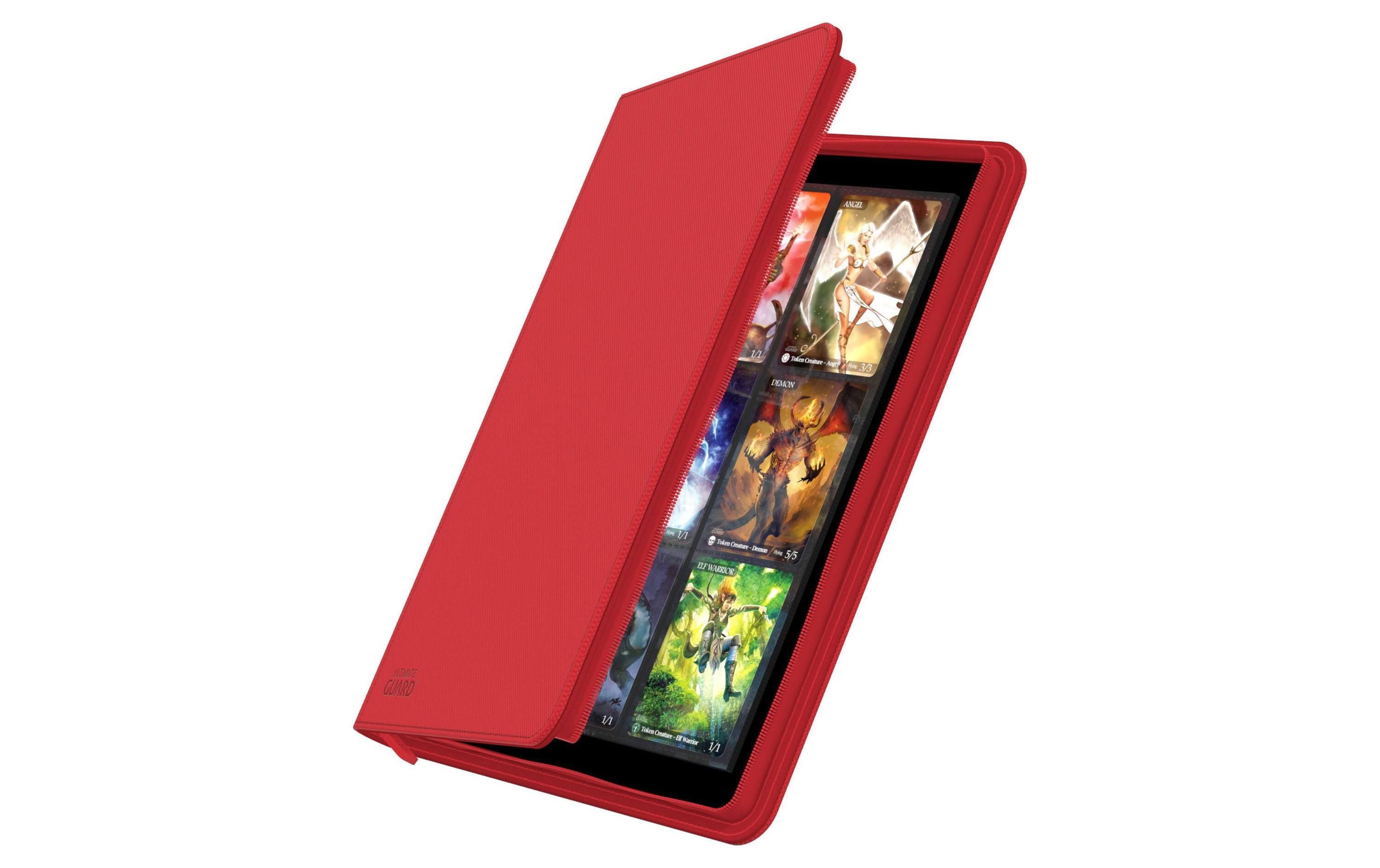 Karten-Portfolio ZipFolio XenoSkin 18-Pocket, rotHochwertige Kartenmappe