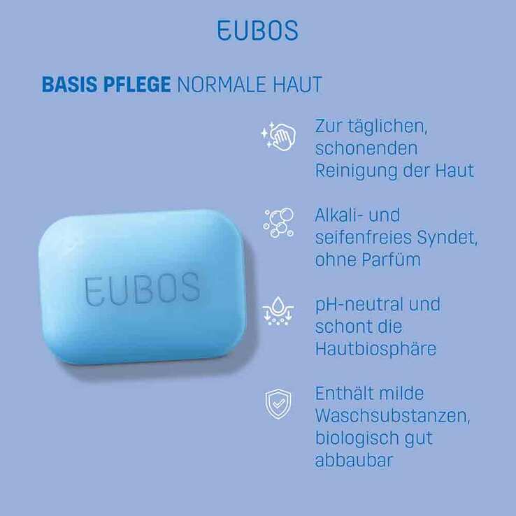 Eubos Fest blau unparfümiert, 125 g
