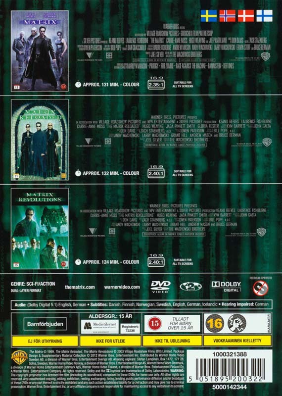 Matrix Collection, The - DVD