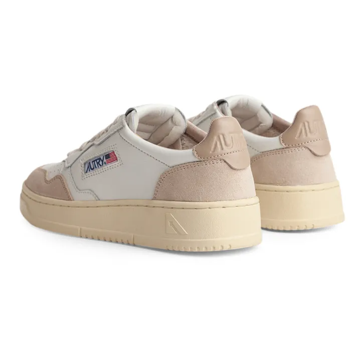 Autry Baskets Medalist Low Cuir/Suède | Beige