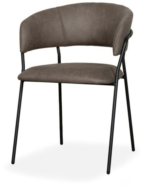 Eetkamerstoel Taupe YN-83.015 Luuk B58 x D45 x H80 cm