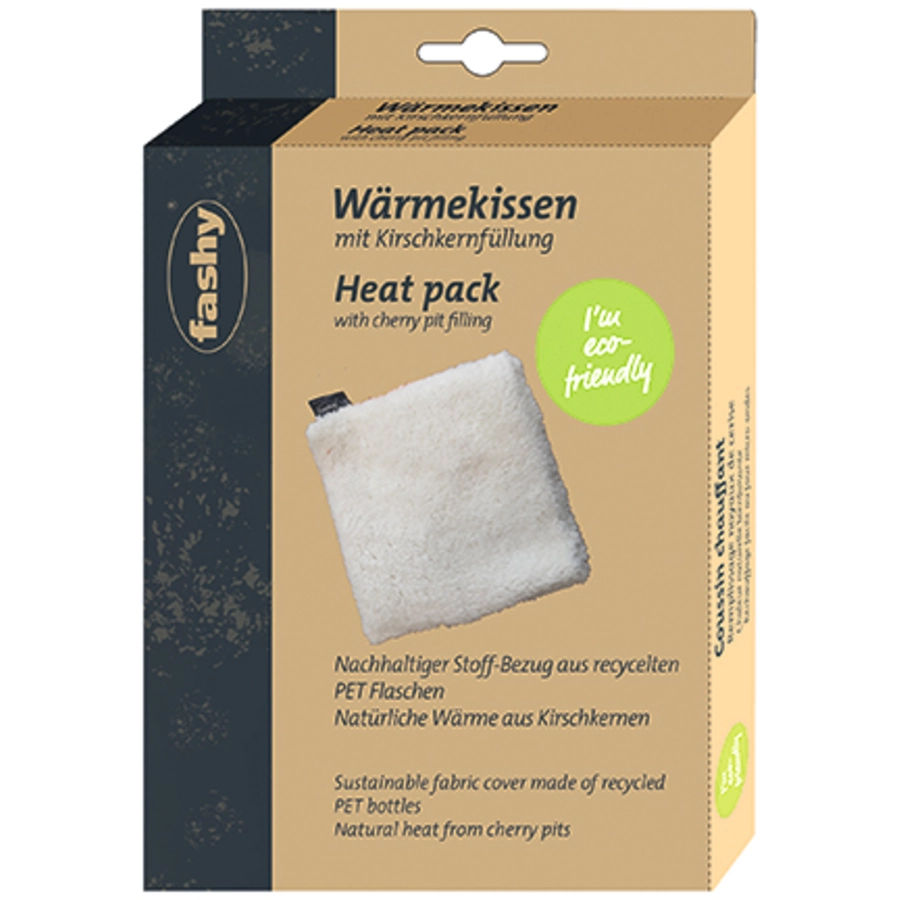 fashy® Wärmekissen mit Kirschkernfüllung, weiß