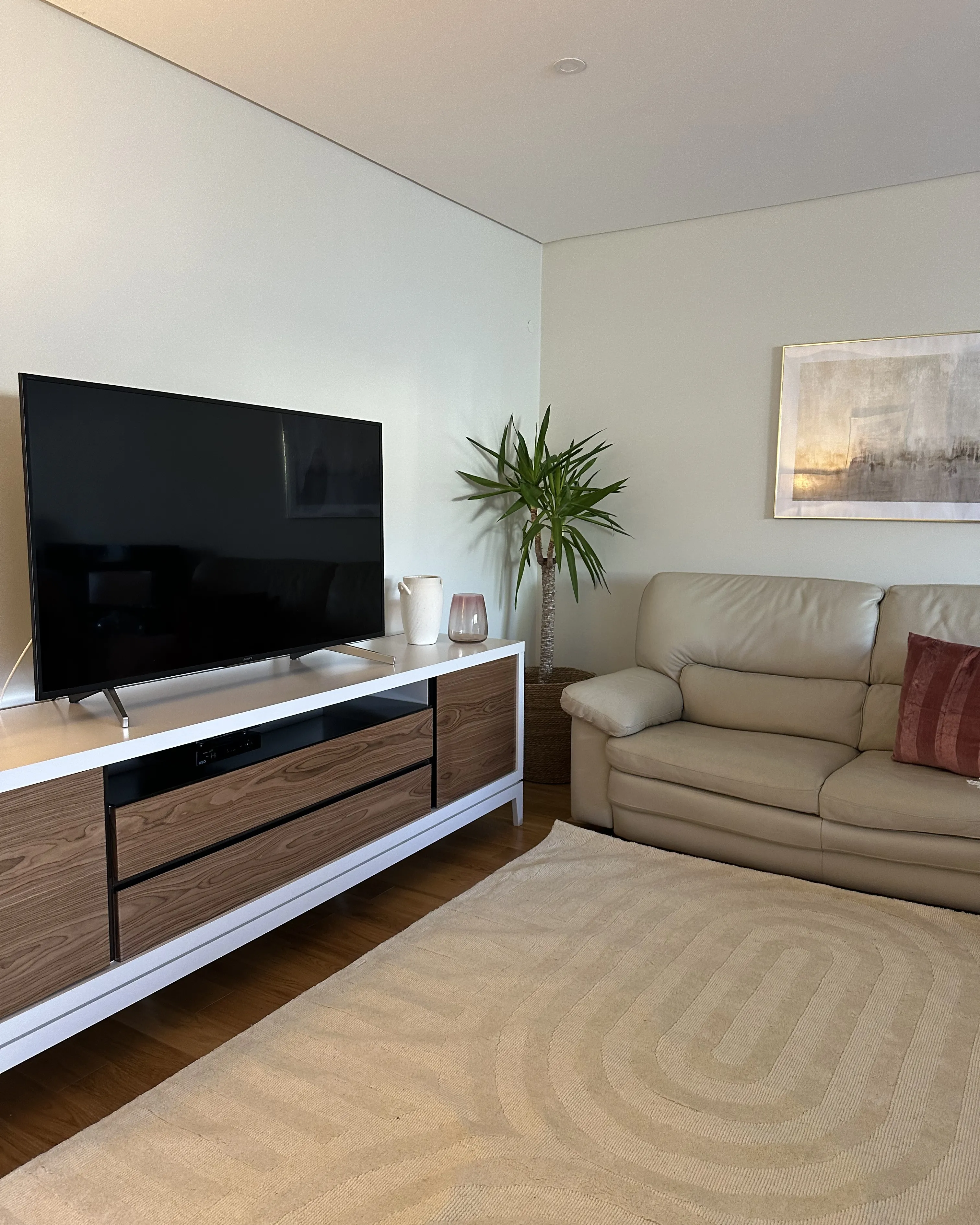 Vloerkleed MASTUNG Beige 200 x 300 cm Wol