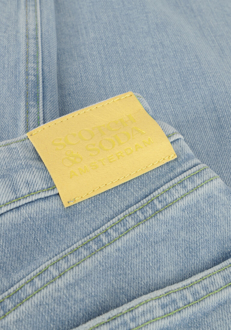 SCOTCH & SODA blauwe scotch & soda wide jeans the wave high rise super wide jeans - sweet thing