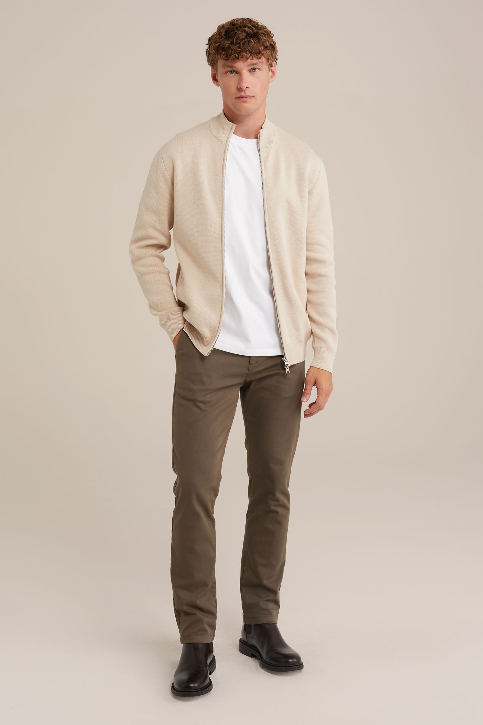 vest WE Fashion Beige