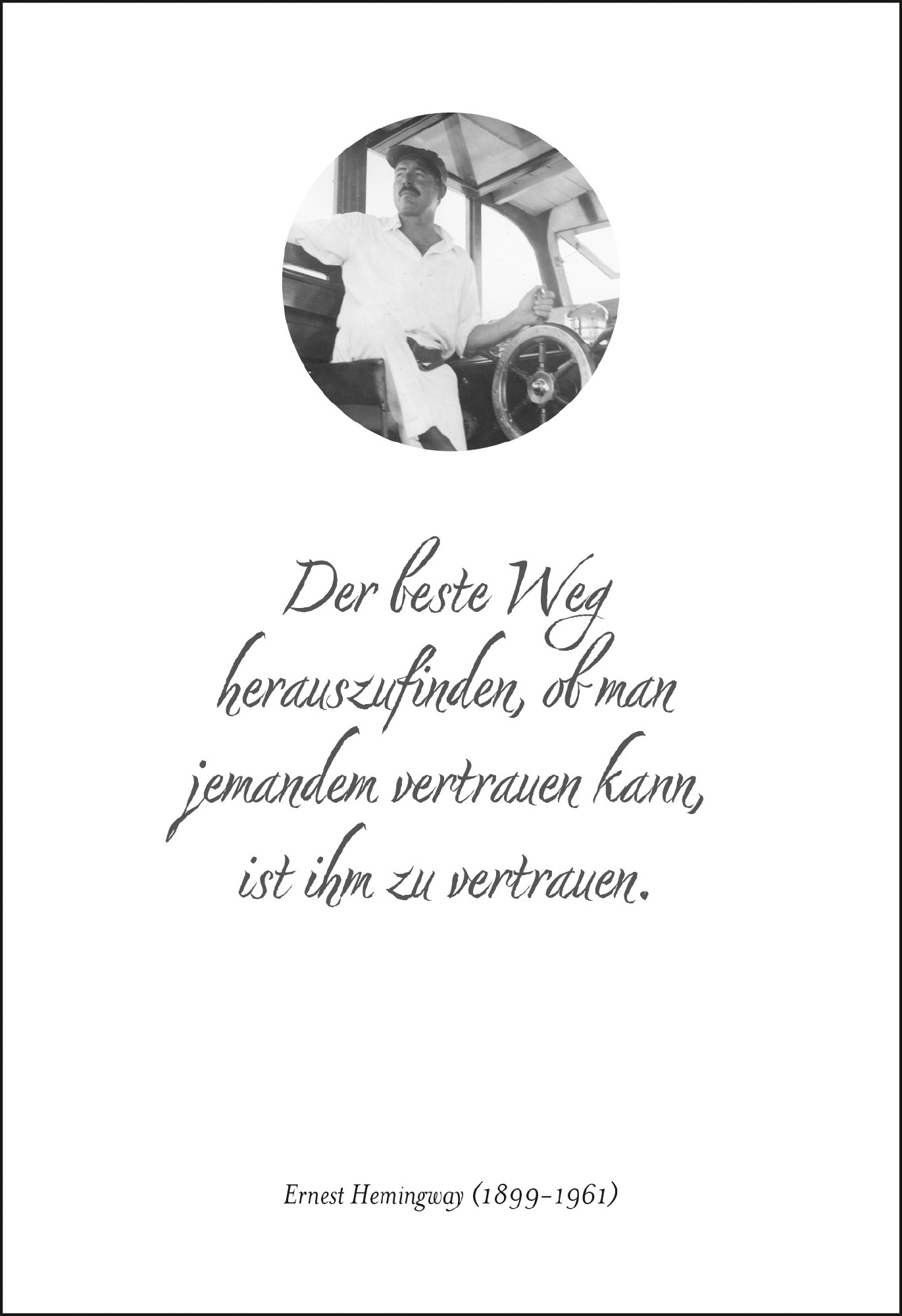 Postkarte 'Der beste Weg herauszufinden...' günstig bestellen