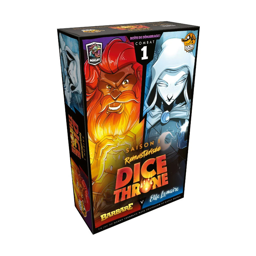 Dice Throne S1 - Barbare VS Elfe Lunaire
