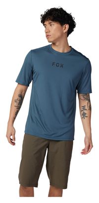 Maillot Manches Courtes Fox Ranger Moth Bleu foncé