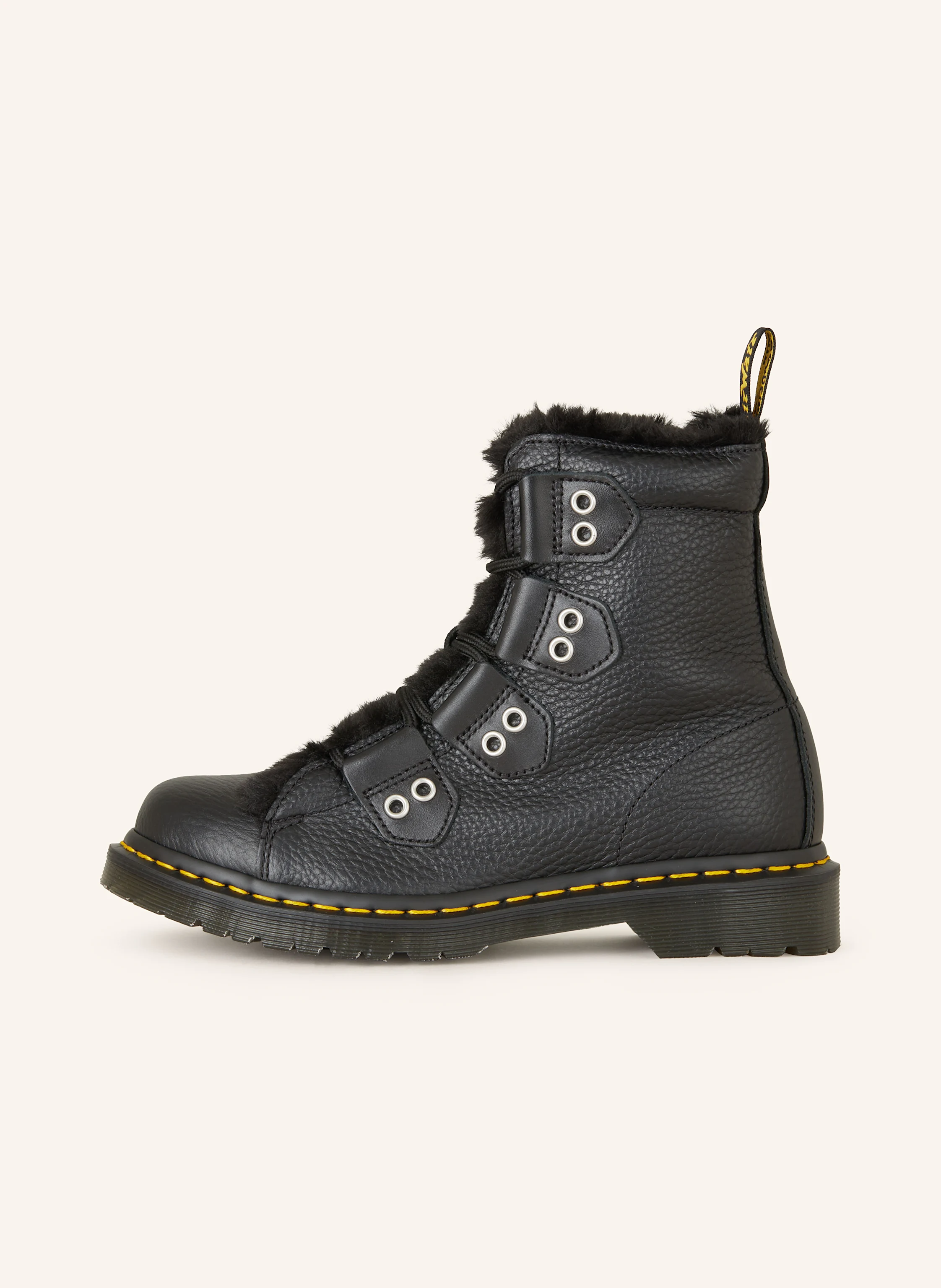 Dr. Martens Schnürboots 1460 mit Kunstfell