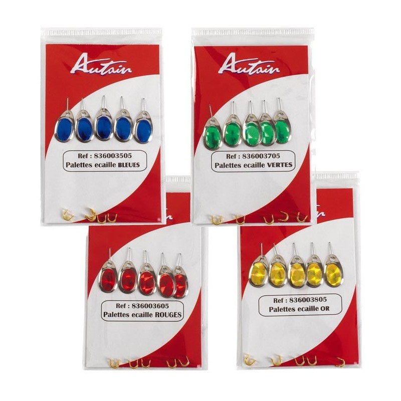Palettes Ecailles + Etriers Autain - Par 5