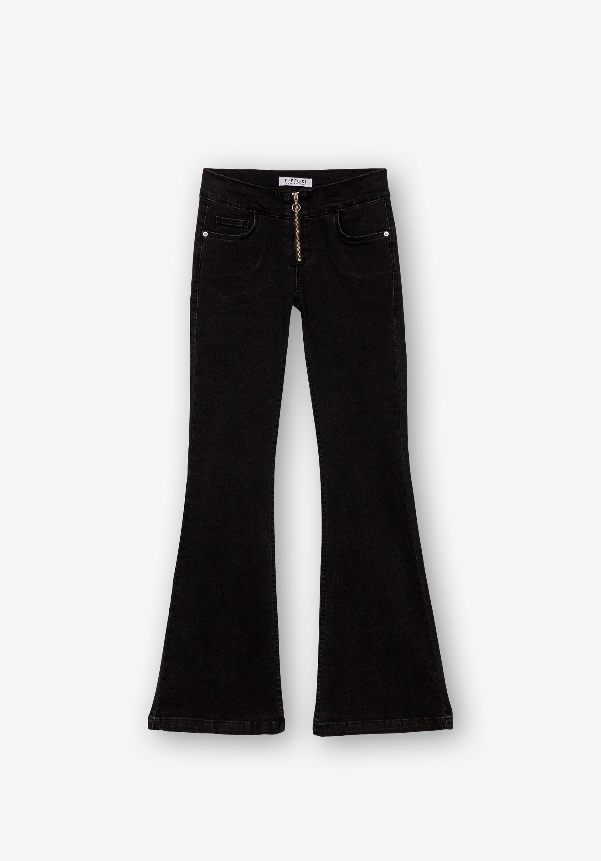 Jeans Flare de Cintura Baixa