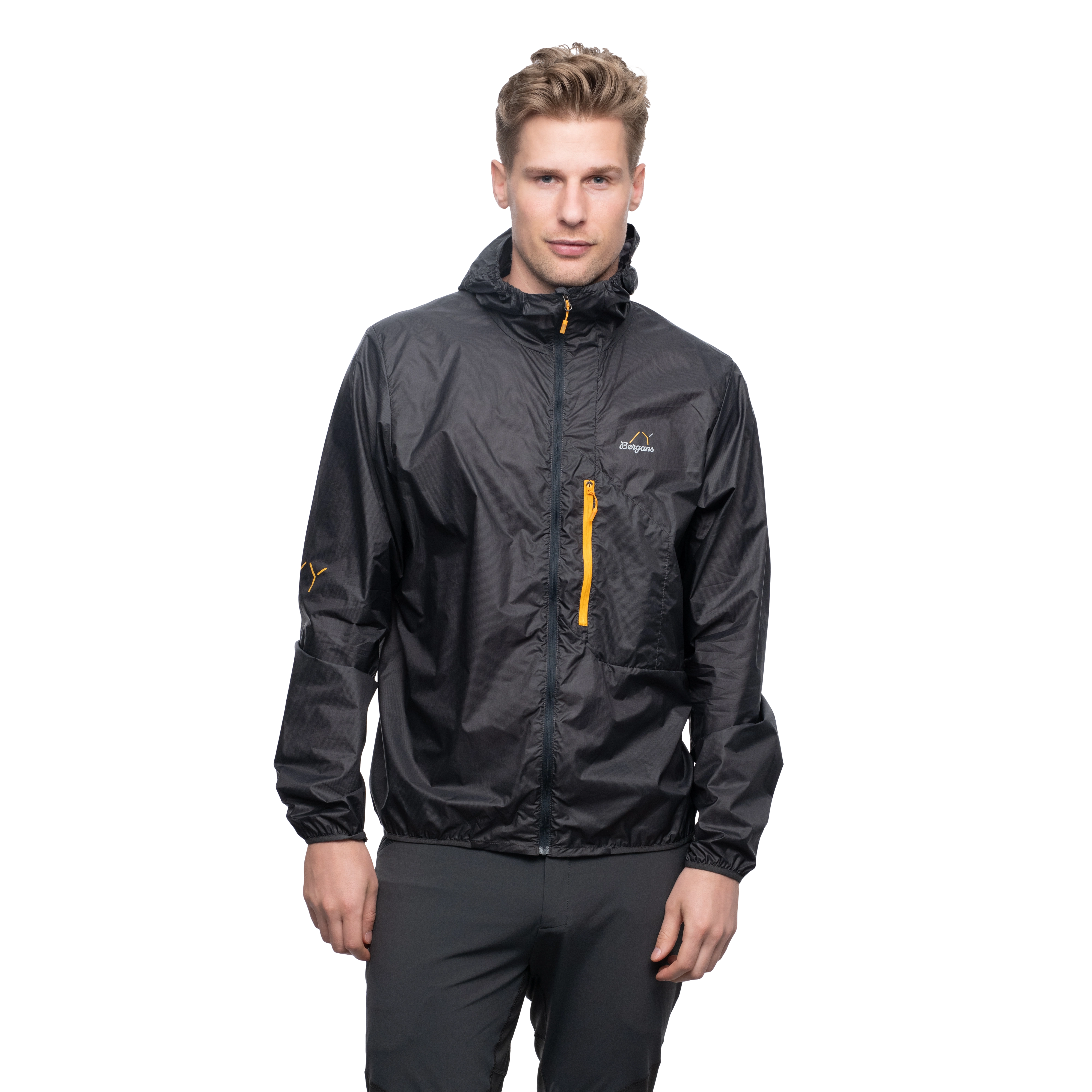Y LightLine Pure Windbreaker Jacket Men Dark Shadow Grey