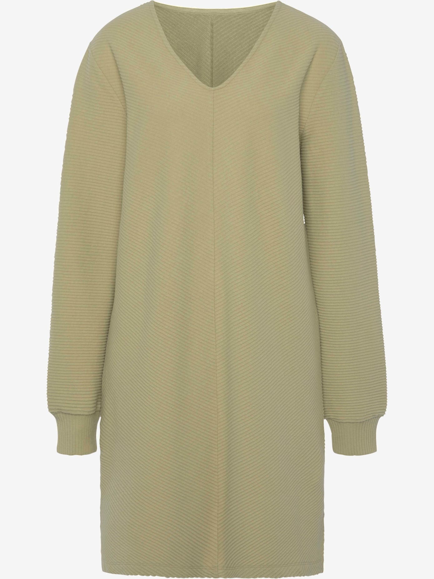 Robe en matière sweat robe sweat en qualité côtelée