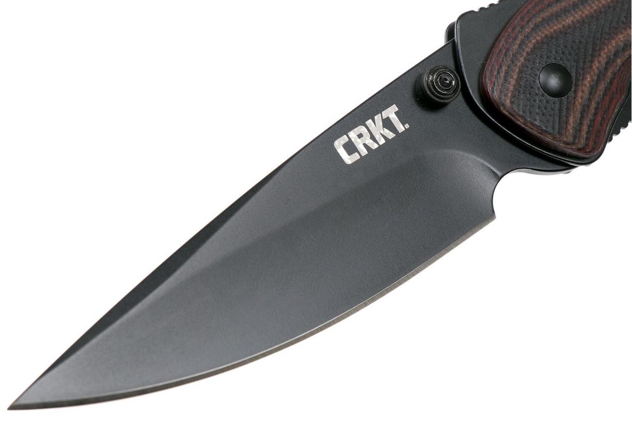 CRKT Endorser 1105K Black zakmes, Matthew Lerch design
