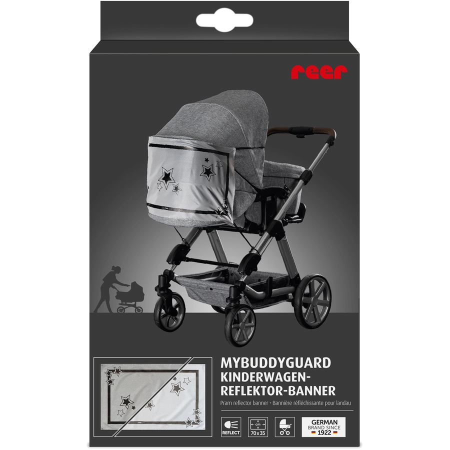 reer MyBuddyGuard Kinderwagen-Reflektor-Banner