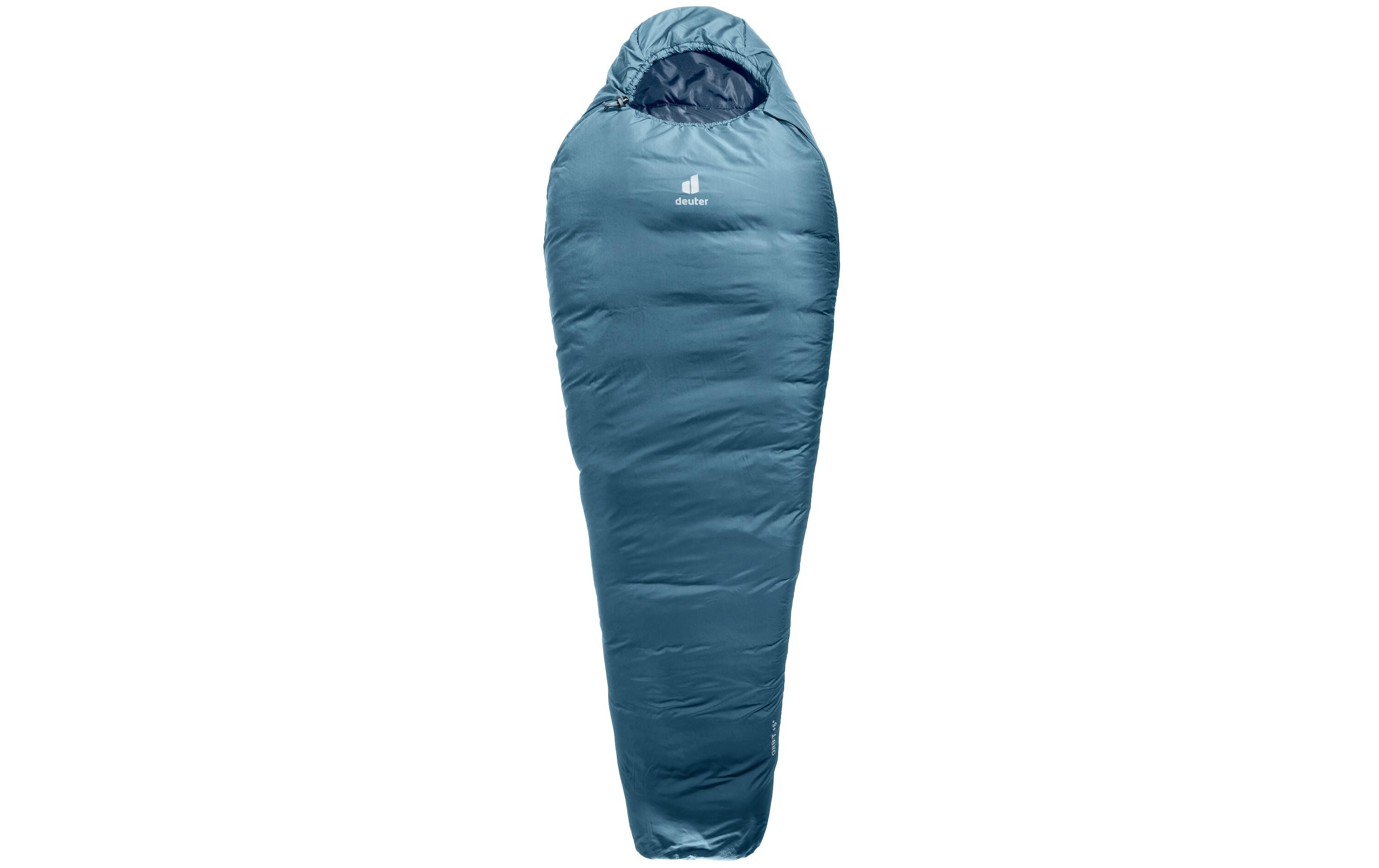 Schlafsack Orbit +5° Polyester, Blau/GrauKunstfaserschlafsack