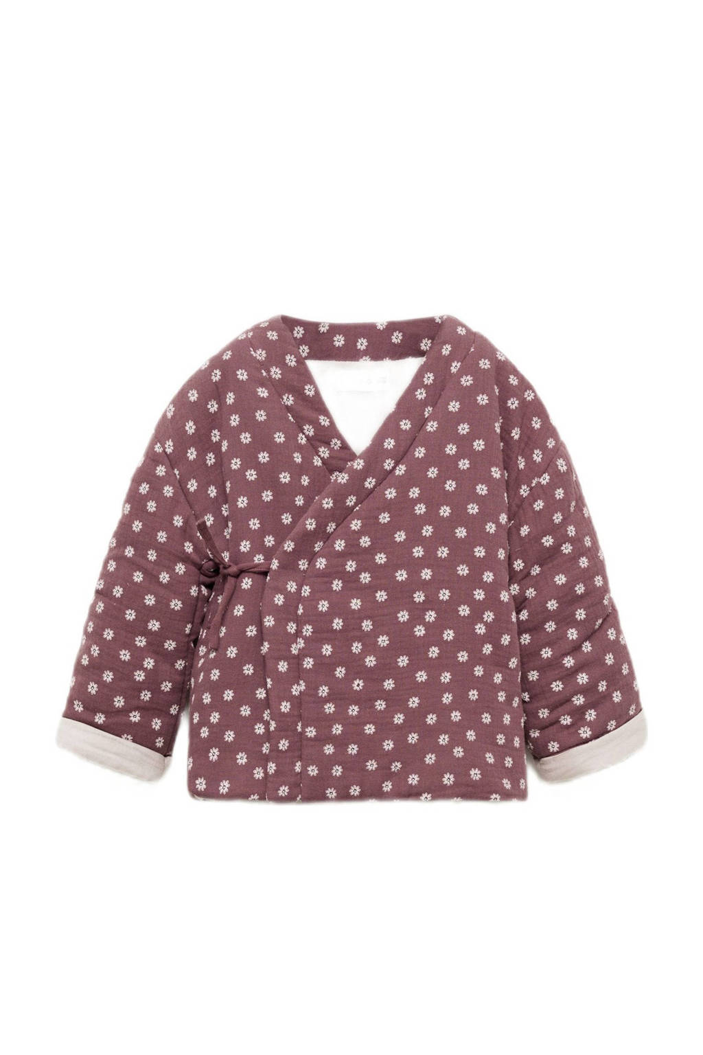 Mango Kids jasje voor binnen donkerrood