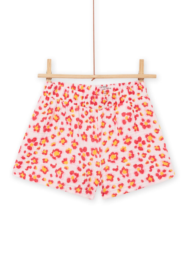 Pyjama rose et jaune enfant fille