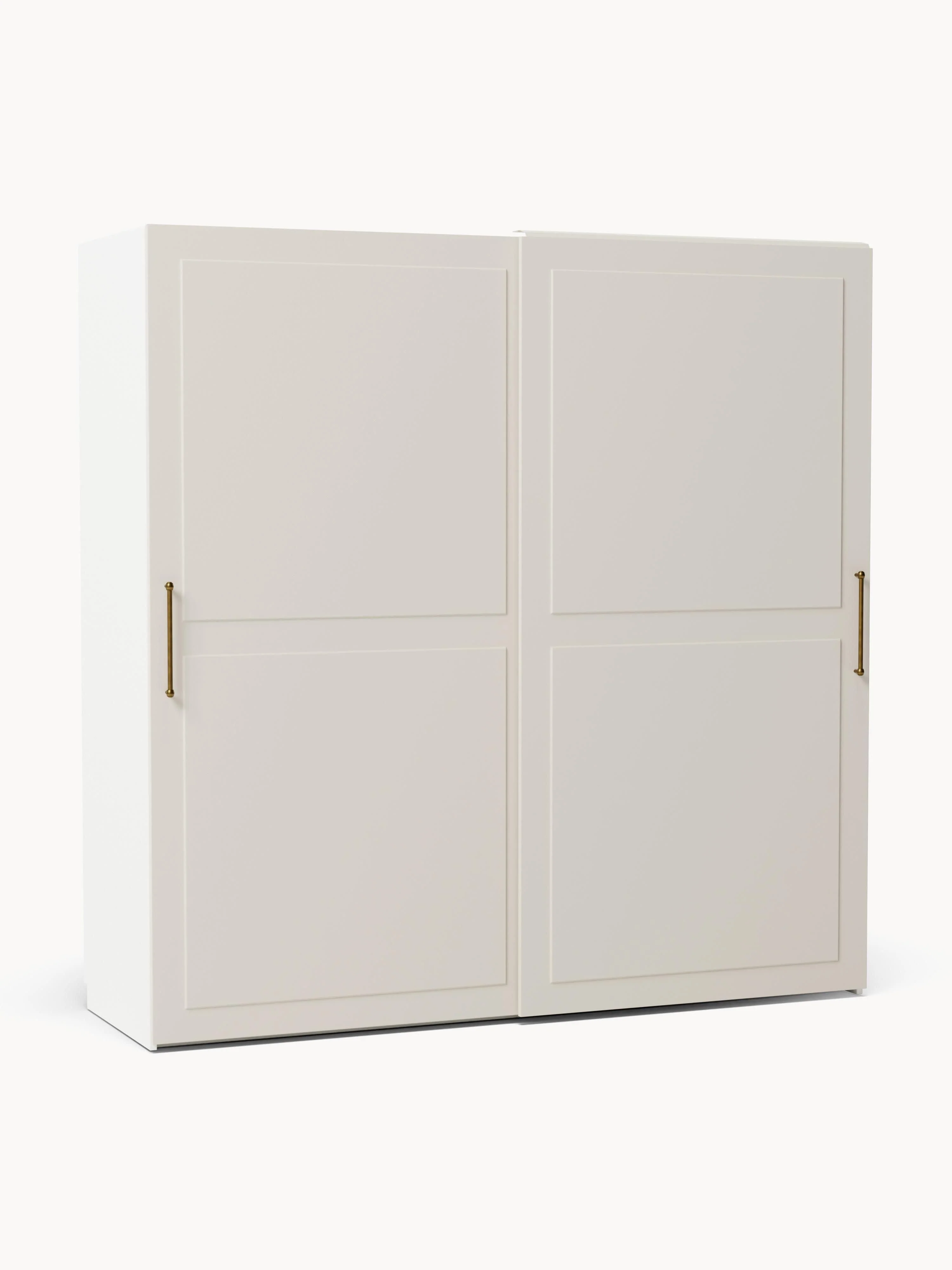 Modulaire schuifdeurkast Charlotte, 200 cm breed, in verschillende formaten