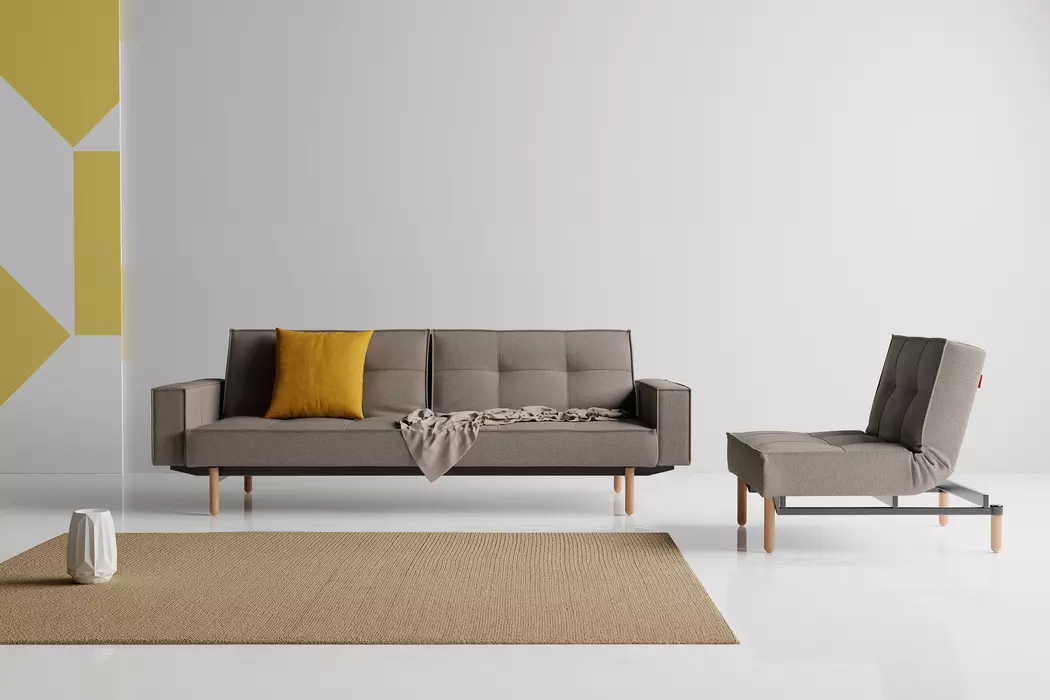 Schlafsofa mit Armlehnen Splitback Stem