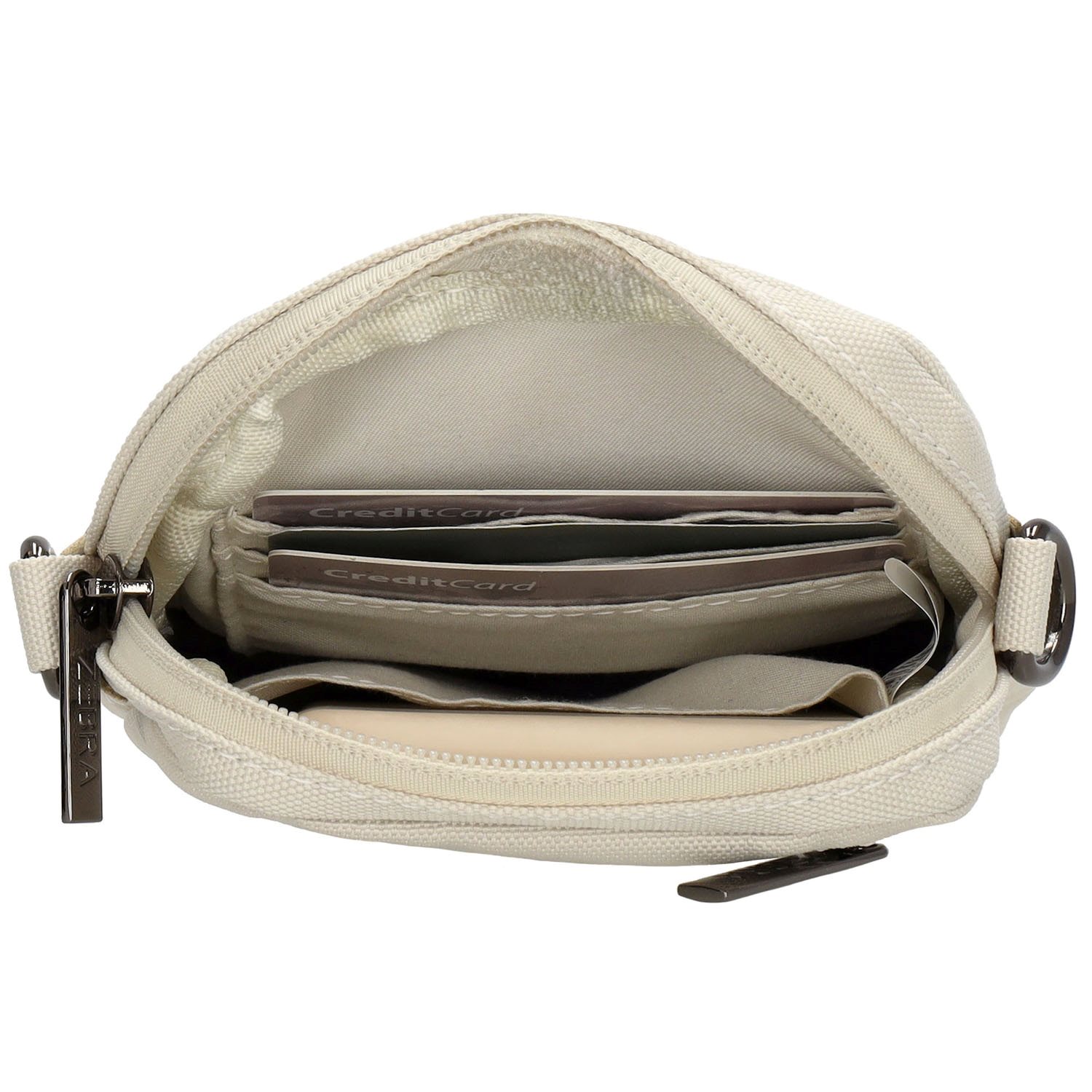 Zebra Trends Ingrid Phonebag creme