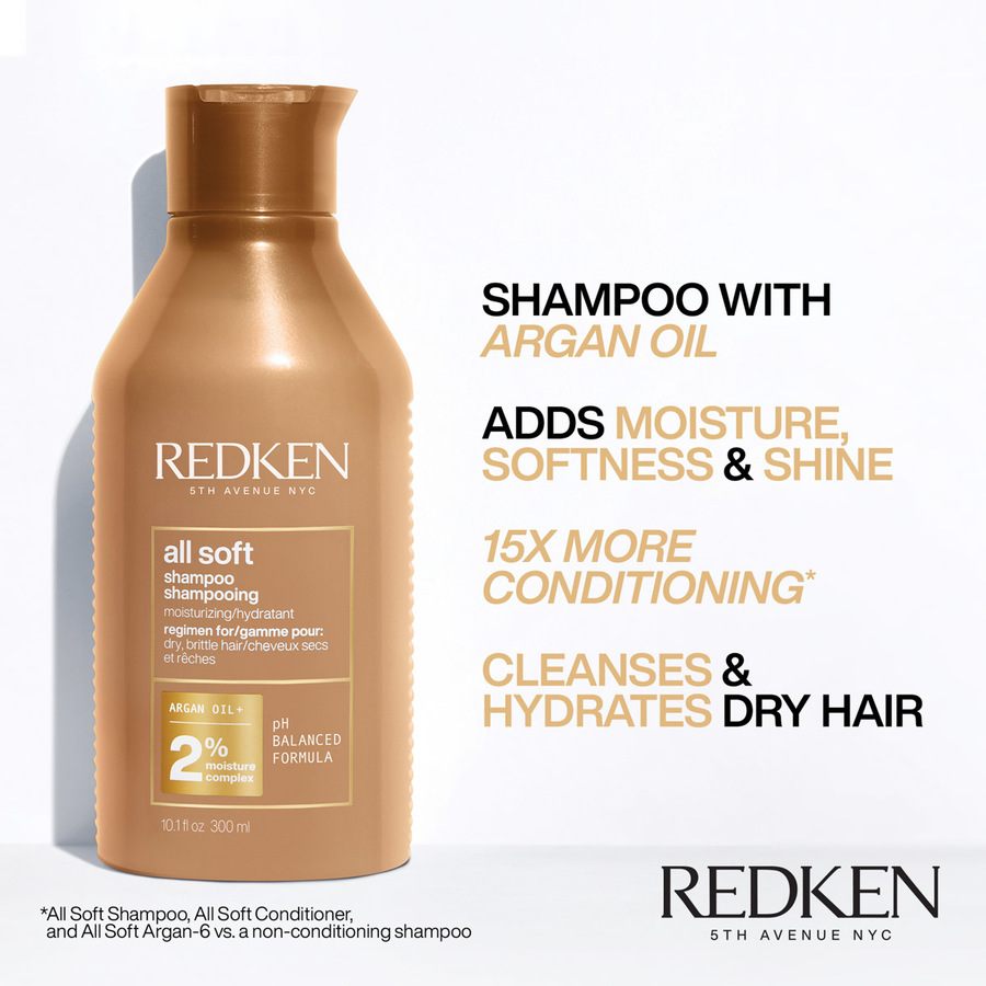 Redken All Soft Routine With Shine 300ml