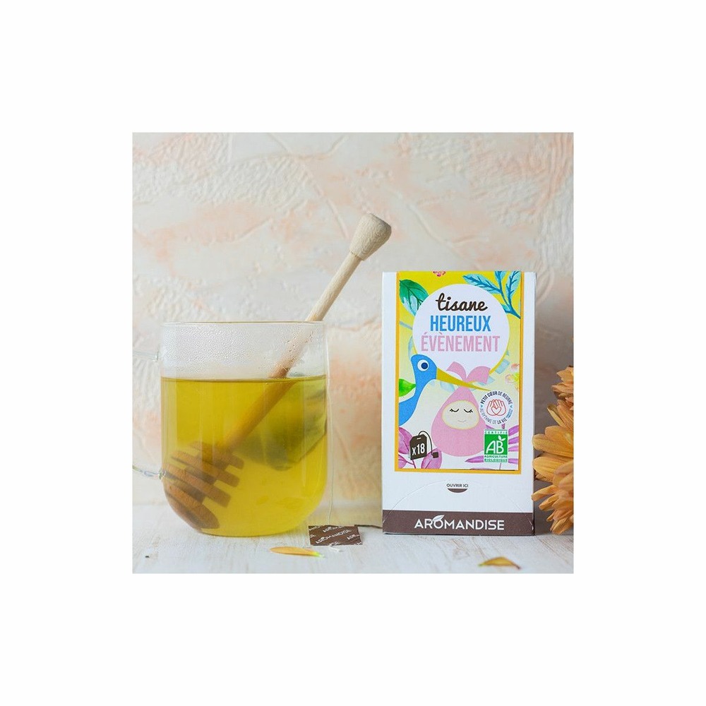 Tisane bio grossesse heureux evènement 90 sachets