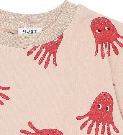 Hust and Claire T-Shirt - Anton - Zement