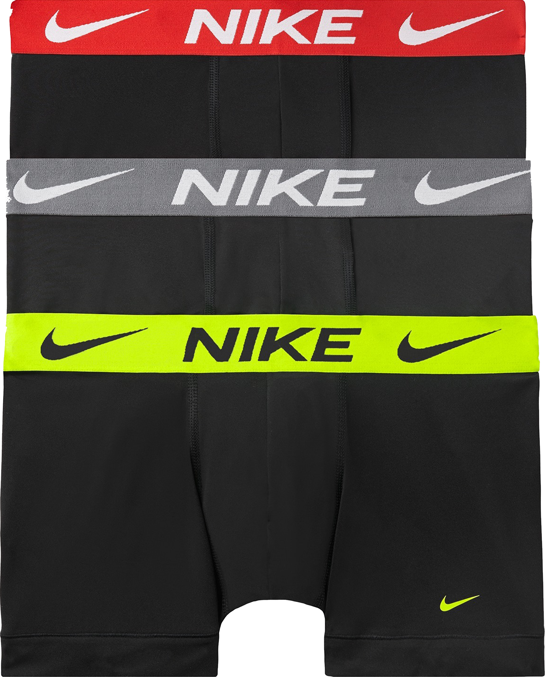 Nike Trunk 3er Pack Schwarz Gelb F9SU