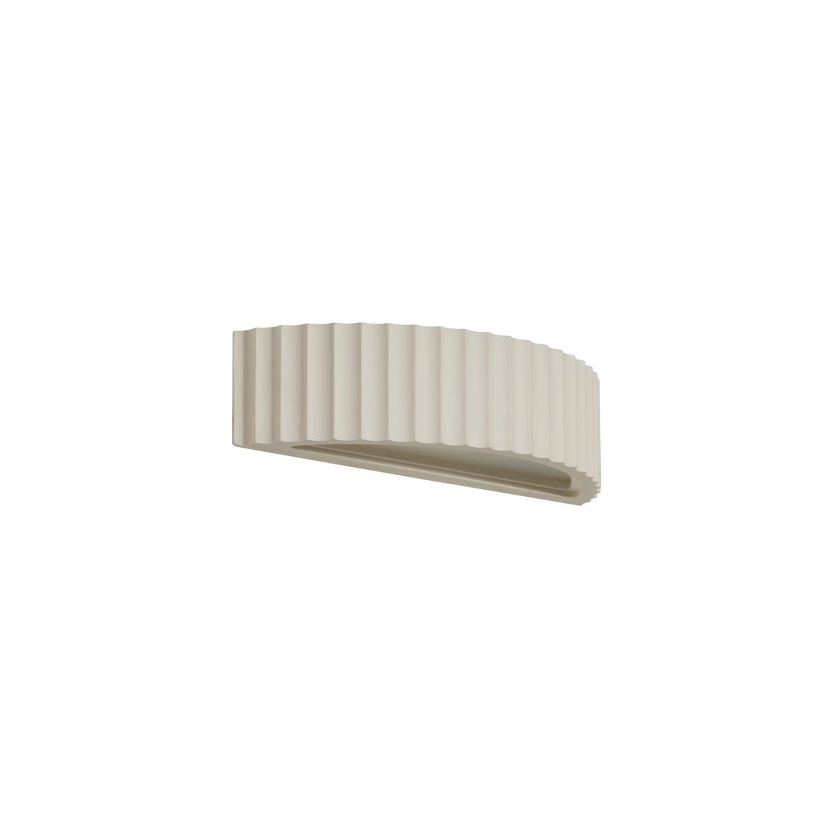 Scandinavische wandlamp beige organisch - Plaster