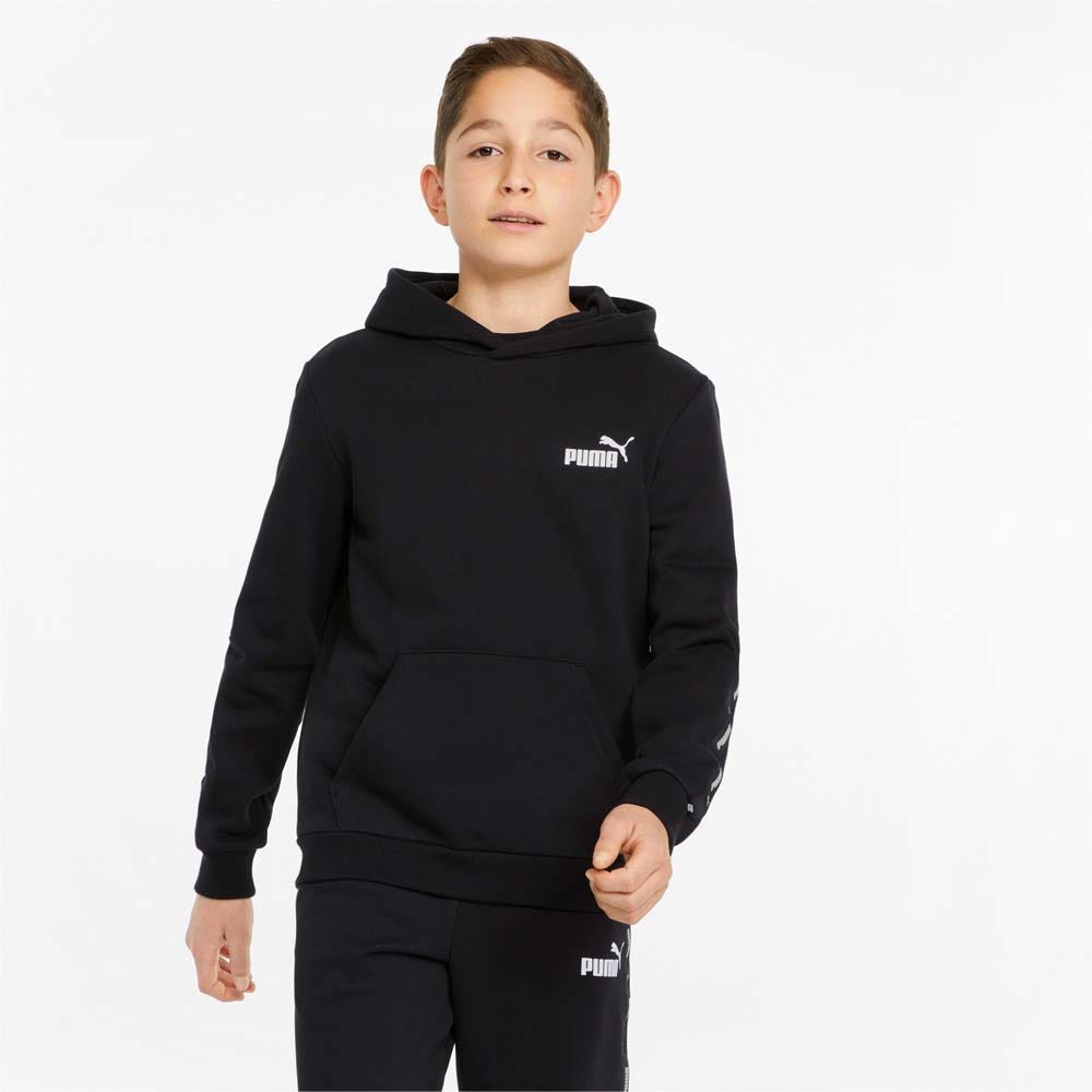 PUMA  ESS+ TAPE HOODIE FL B