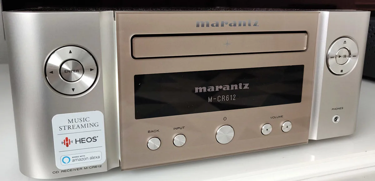 Marantz Melody X M-CR612 Silver Gold Amplis hi-fi stéréo