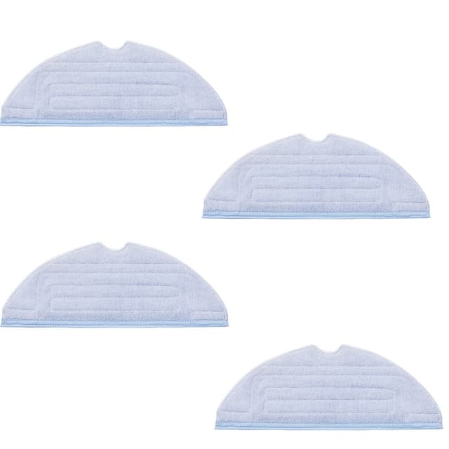 Moppepude til Xiaomi Roborock S7/T7S/T7S Plus Microfiber Grey 4-pack
