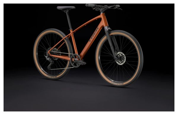 Vélo Fitness Trek Dual Sport 3 Shimano CUES 10V 27.5'' Marron Gén 5