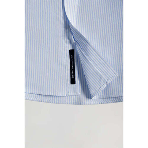 Polo Club - RIGBY GO SHIRT STRIPES OXFORD Azul