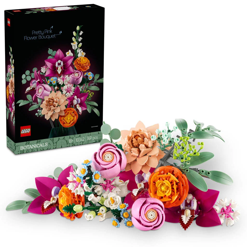 Mooie wilde bloemenRoze boeket bloemen decoratie 10342