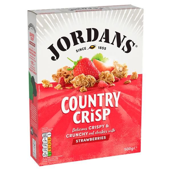 Cereais Country Crisp Com Morangos