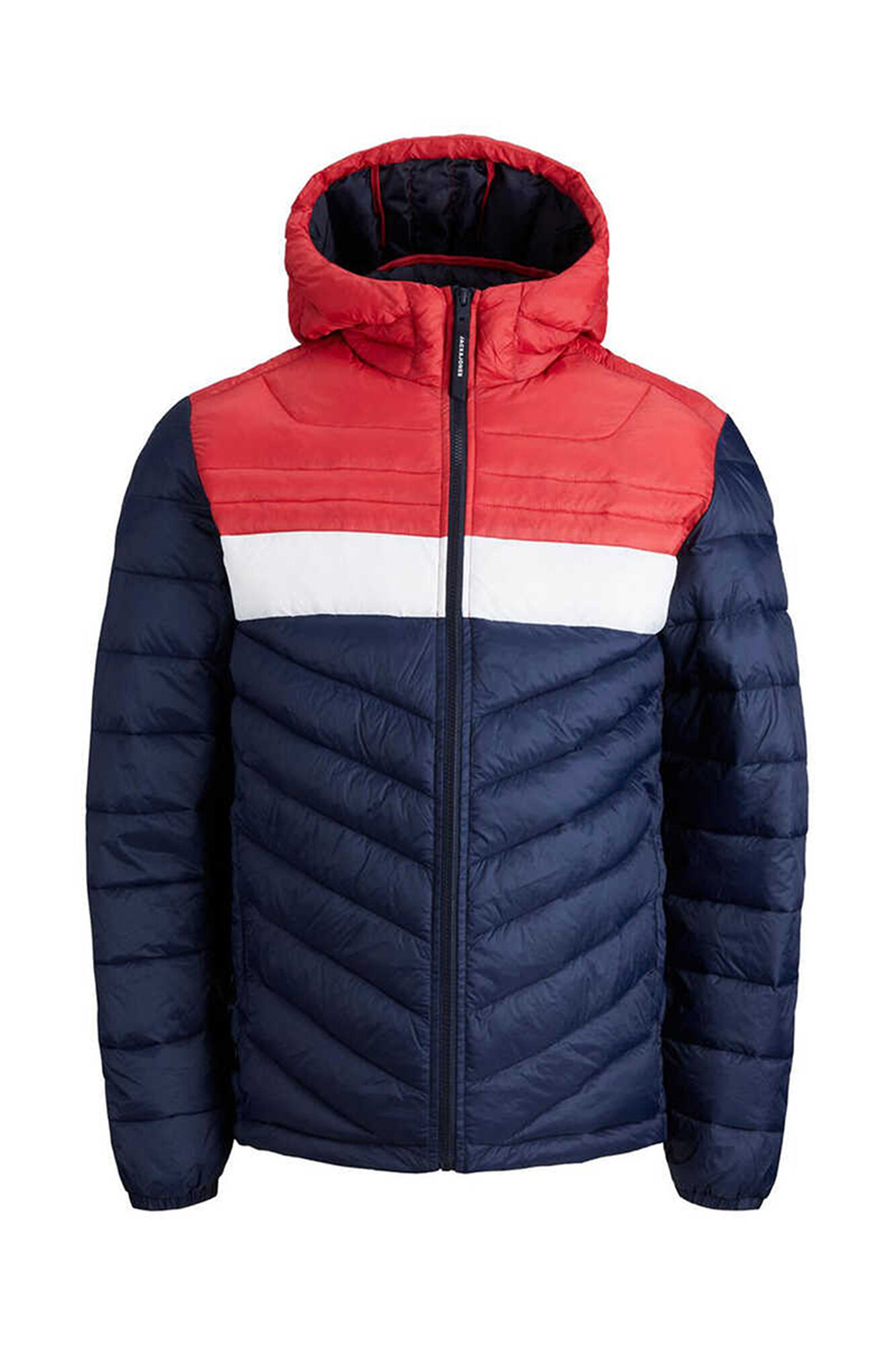 Jaqueta puffer com capuz