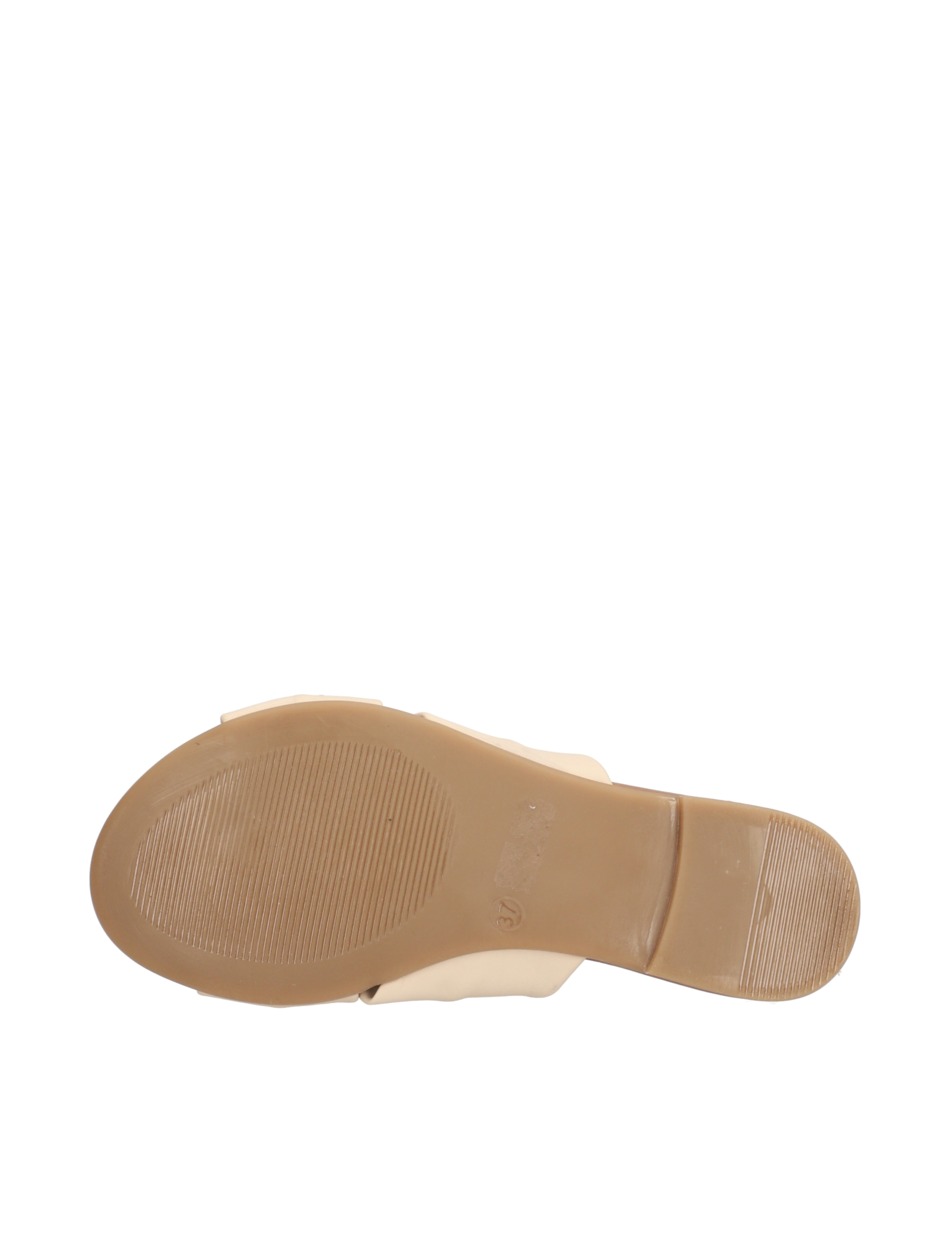 Glattleder Pantoffel