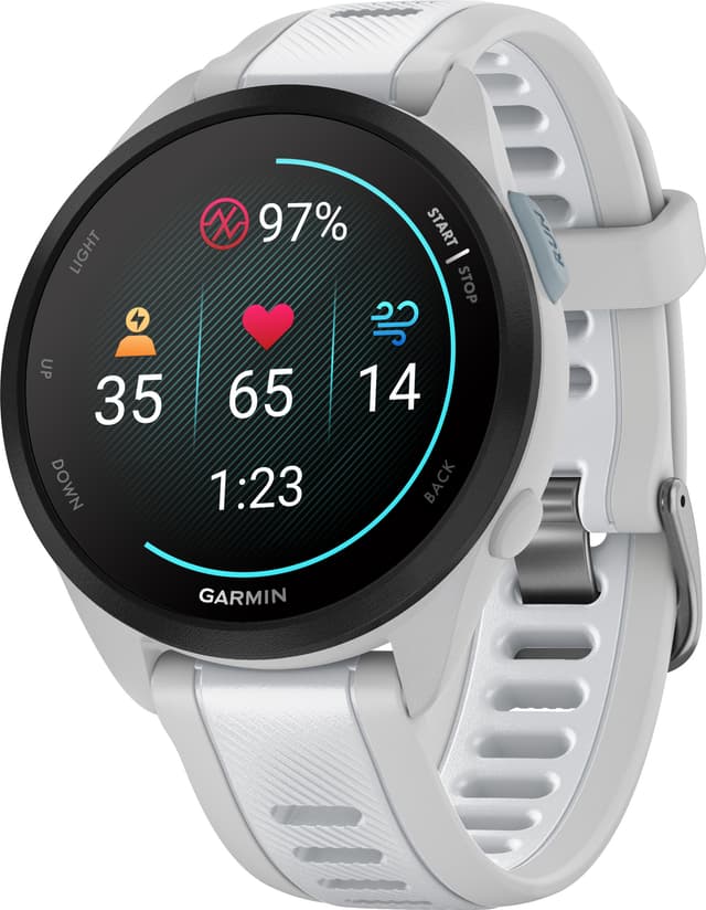 Garmin Forerunner 165 sportsur 43mm (hvid)