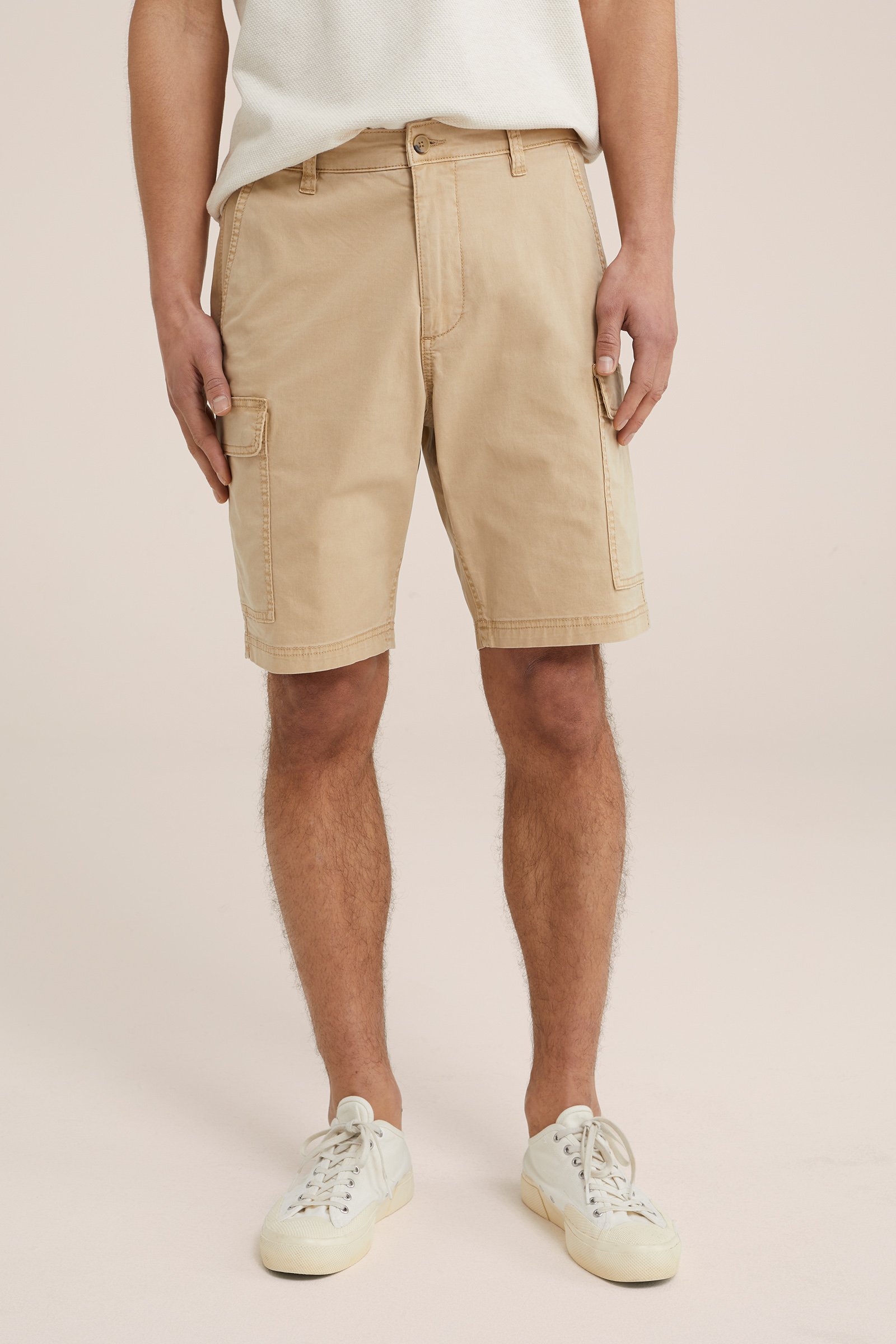 regular fit cargoshort WE Fashion Beige