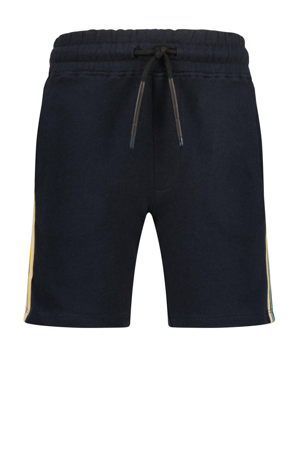 Vingino sweatshort donkerblauw/geel