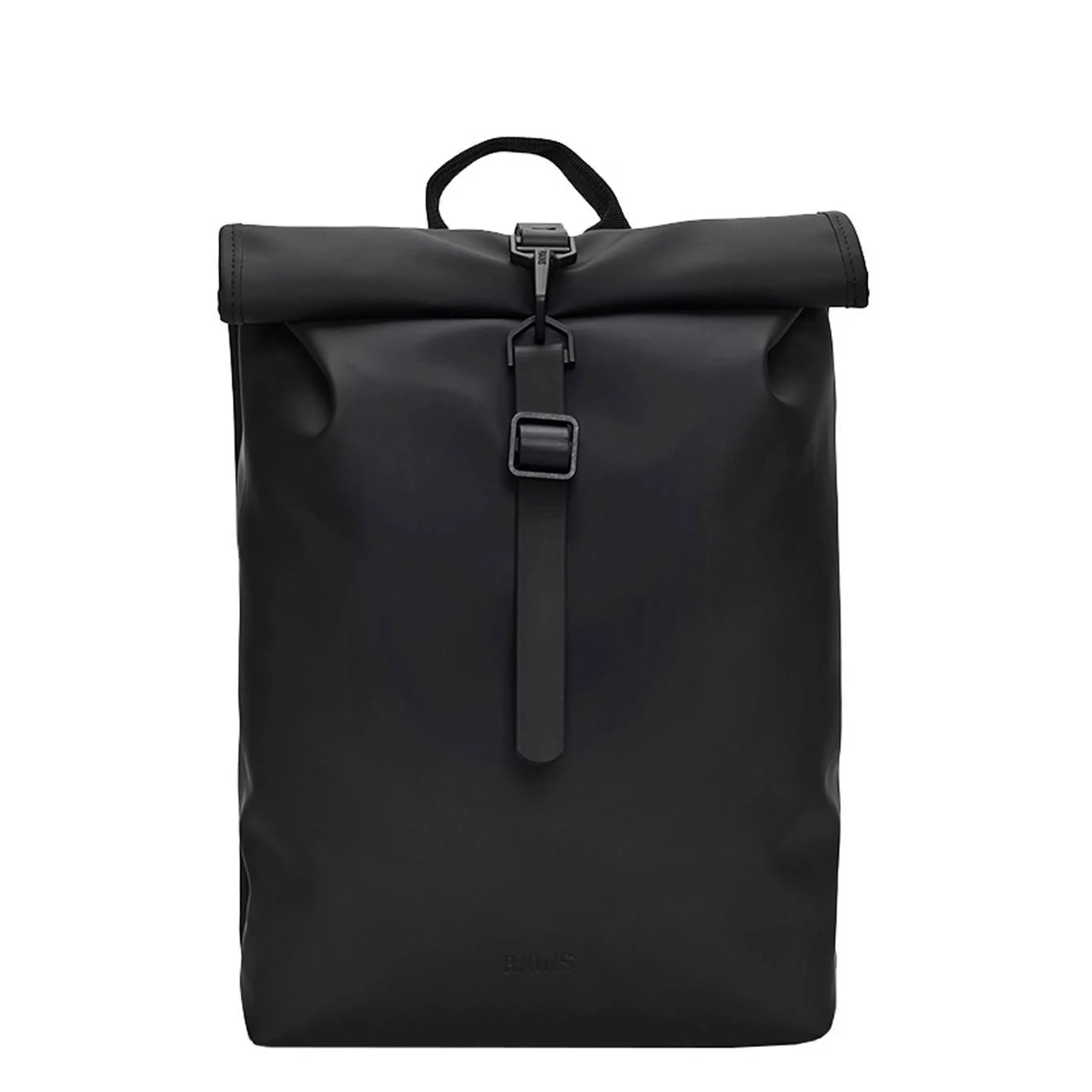 Rains rugzak Rolltop Mini W3 zwart