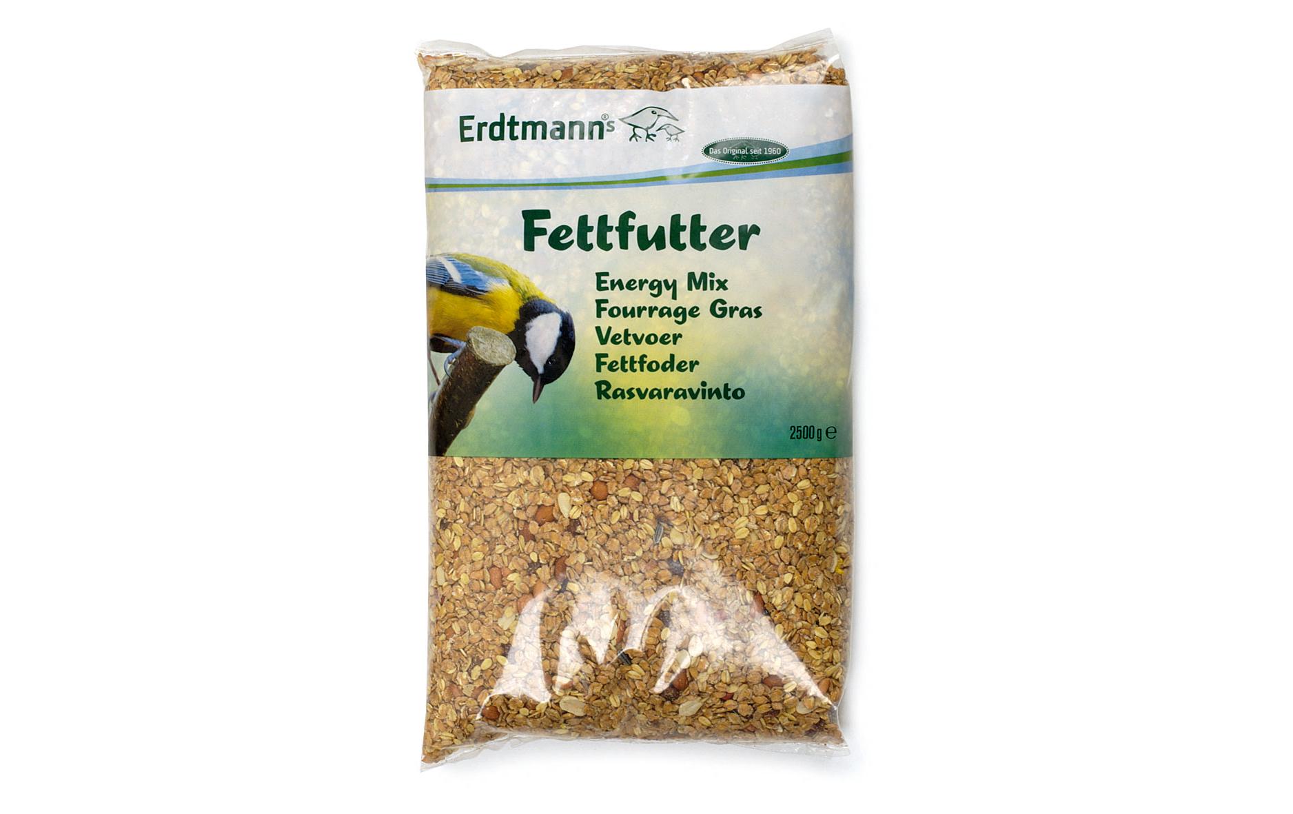 Wintervogelfutter Fettfutter, 2.5 kgDer kraftvolle Wintersnack