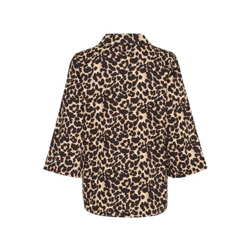 Fransa Catalia Bluse, Black/Brown, L