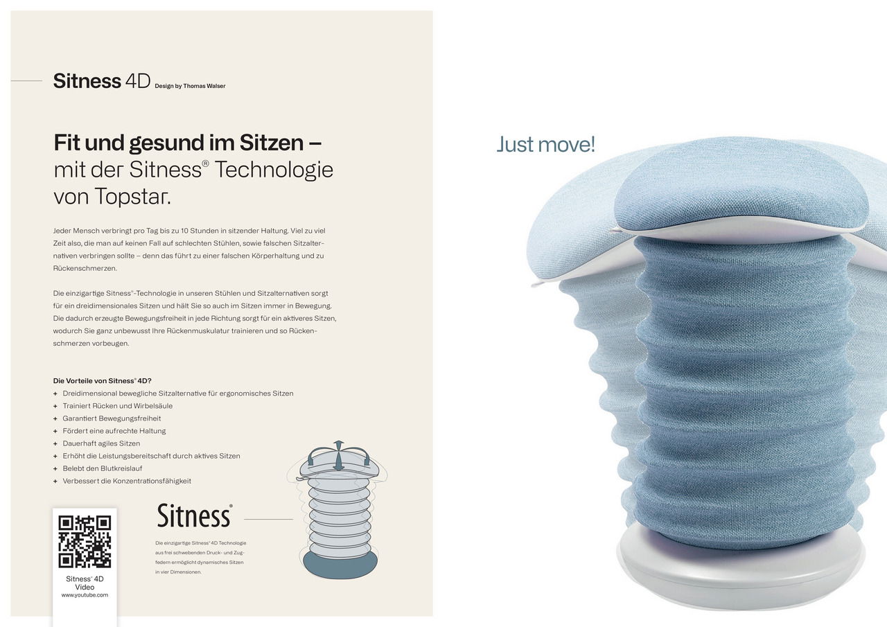 Topstar Aktiv-Sitz SITNESS 4D AGR